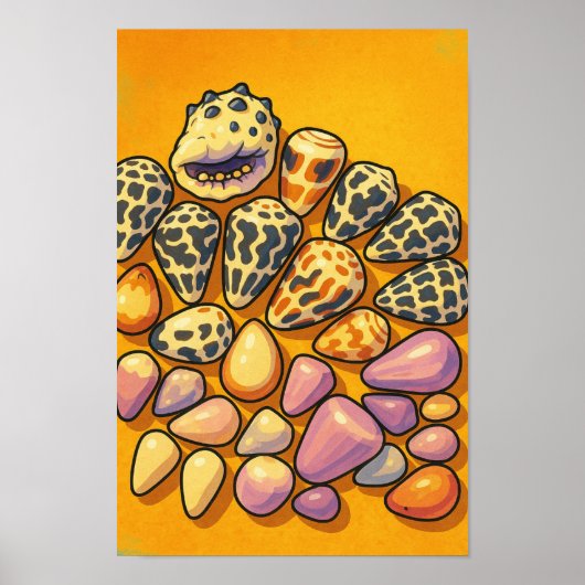 Poster Palette Ocean (Devant)