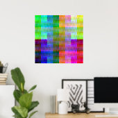 Poster Palette serrée (Retourner) (Bureau à domicile)