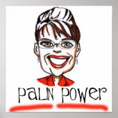 Poster Palin Power (Devant)