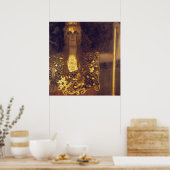 Poster Pallas Athena par Gustav Klimt (Cuisine)