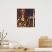 Poster Pallas Athena par Gustav Klimt (Cuisine)