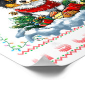 Poster Pallon Christmas Tree Lights Decorations Dog Lover (Coin)