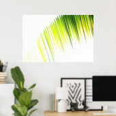 Poster Palm Abstrait (affiche) (Bureau à domicile)