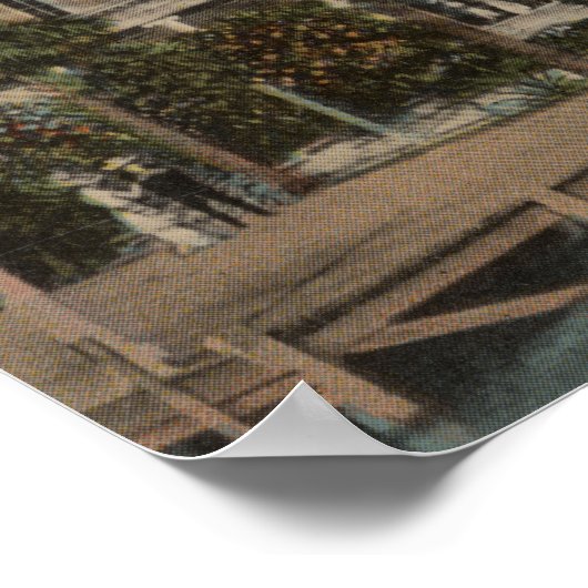 Poster Palm Beach, FL - Vue extérieure de Palm Beach (Coin)