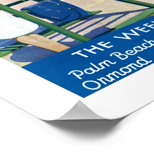 Poster Palm Beach Life #14 print (Coin)