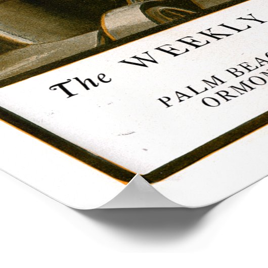 Poster Palm Beach Life #17 print (Coin)