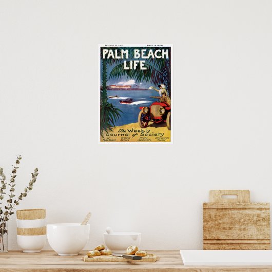 Poster Palm Beach Life #19 print (Cuisine)