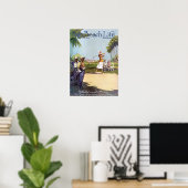 Poster Palm Beach Life #20 print (Bureau à domicile)