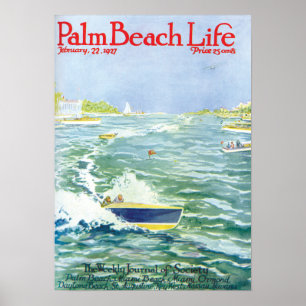 Poster Palm Beach Life #2 tirage