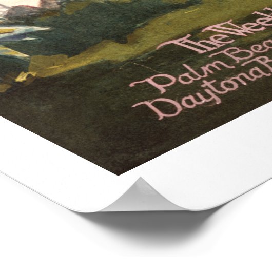 Poster Palm Beach Life #7 print (Coin)