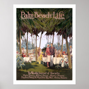 Poster Palm Beach Life #7 print