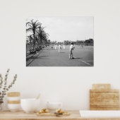 Poster Palm Beach Tennis, 1900 (Cuisine)