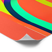 Poster Palm dimanche Ken Gage Tropical Rétrowave (Coin)