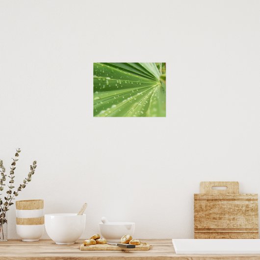 Poster Palm Frond (Cuisine)