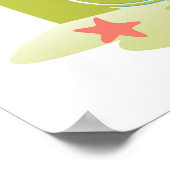 Poster Palm Tree été avec soleil et plage (Coin)