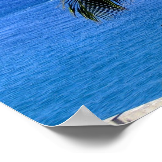 Poster Palm Tree & Lighthouse (Coin)