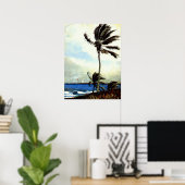 Poster 'Palm Tree-Nassau' (Bureau à domicile)