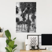 Poster Palm Trees (Thuiskantoor)