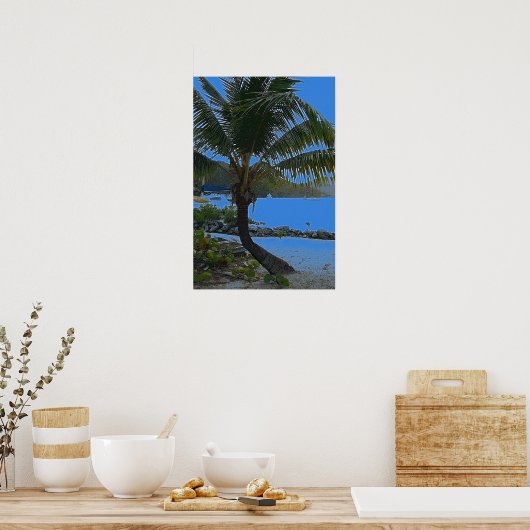 poster palmboom (Keuken)