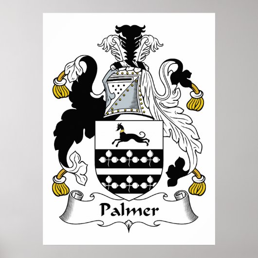 Poster Palmer Family Crest (Devant)