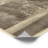 Poster Palmer res, vignoble (Coin)