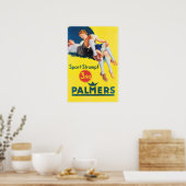 Poster PALMERS Sport-Strumpf Chaussettes de rangement Rét (Cuisine)