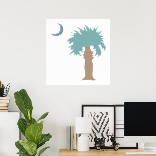 Poster Palmetto Moon (Bureau à domicile)