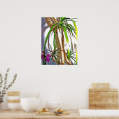 Poster Palmier (Cuisine)