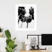 Poster Palmier (Bureau à domicile)