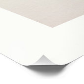 POSTER PALMIER DE COULEUR D'EAU (Coin)