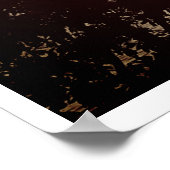 Poster Palmier hawaïen vintage Waikiki (Coin)