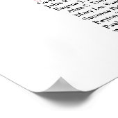 Poster Palmier séché Boho tendance et fleurs blanches or (Coin)