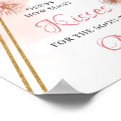 Poster Palmier séché Combien de baisers pour la future Mm (Coin)