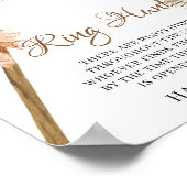 Poster Palmier séché Feuilles Pampas Grass Orchid Ring (Coin)