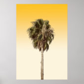 Poster Palmier solitaire (Devant)