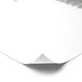 Poster Palmier Stylisé Pastel Green Tropical (Coin)