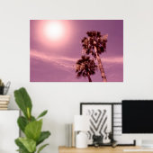 Poster Palmiers au soleil (Bureau à domicile)