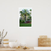 Poster Palmiers de Floride (Cuisine)
