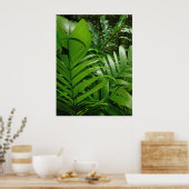 Poster Palmiers de la forêt pluviale (Cuisine)