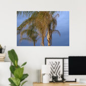 Poster Palmiers soufflant dans la brise estivale (Bureau à domicile)