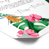 Poster Palmiers tropicaux - Ring chasse nuptiale jeu de d (Coin)