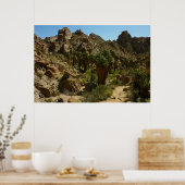 Poster Palms perdus Oasis II au parc national de Joshua T (Cuisine)