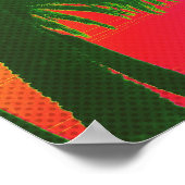 Poster "Palms" - Taille petite (17" x 13") (Coin)