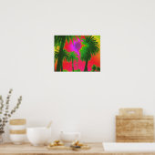 Poster "Palms" - Taille petite (17" x 13") (Cuisine)
