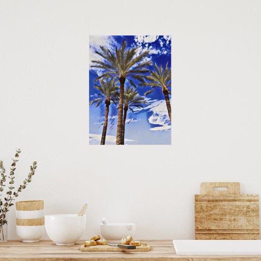 Poster Palms Tall (Cuisine)