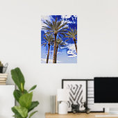 Poster Palms Tall (Bureau à domicile)