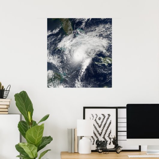 Poster Paloma, ouragan (Bureau à domicile)