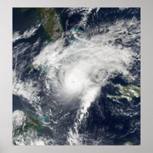 Poster Paloma, ouragan