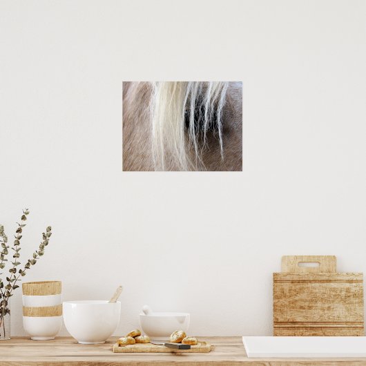 Poster Palomino Horse (Cuisine)