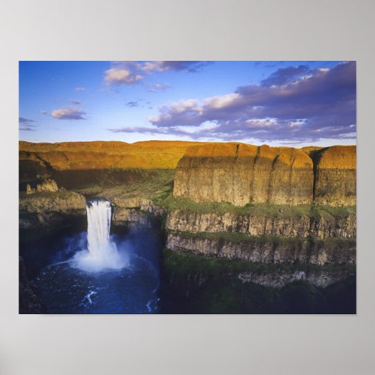 Poster Palouse Falls State Park à Washington (Devant)